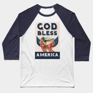 God Bless America Baseball T-Shirt